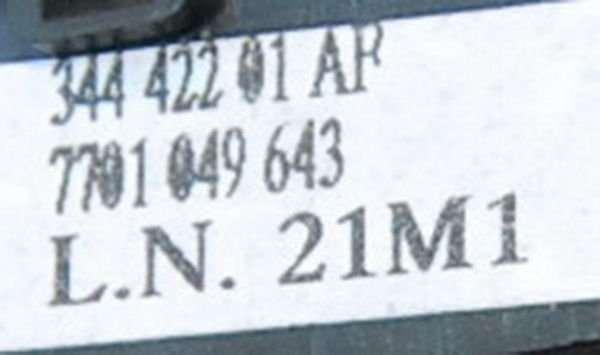 Renault Laguna II pilot przełączniki sterowanie radia