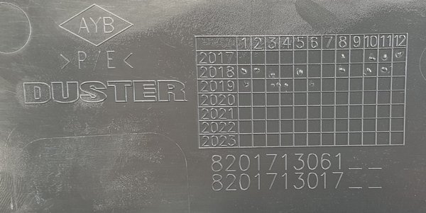 Renault Duster II na błotnik listwa przód lewa NOWA