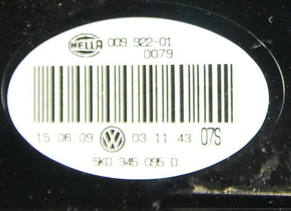 VW Golf VI lampa TYLNA TYŁ LEWA 5K0945095D