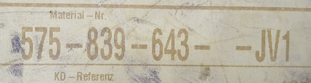 Seat Ateca 2016-2017 górna listwa ozdobna drzwi tył lewa 575839643 JV1 NOWY ORYGINAŁ