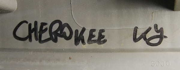 Jeep Cherokee KJ osłona progu bagaznika