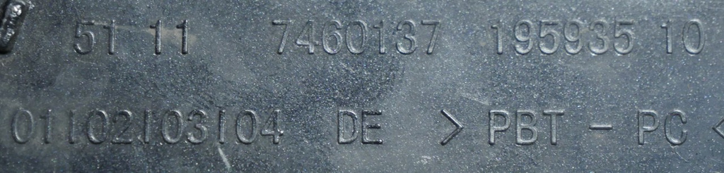 BMW F45 zaslepka zderzaka przód 7460137 ORYGINAŁ