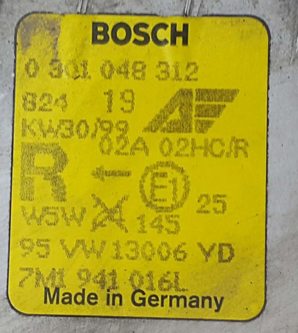 Ford Galaxy MK1 lampa przód przednia prawa 