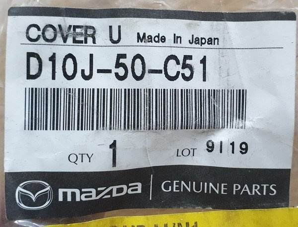 Mazda CX-3 osłona dolna zderzaka tył D10J-50-C51 ORG NOWA