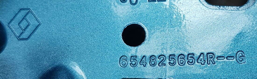 Renault Zoe wspornik mocowanie błotnika prawe 654825654R NOWY ORYGINAŁ