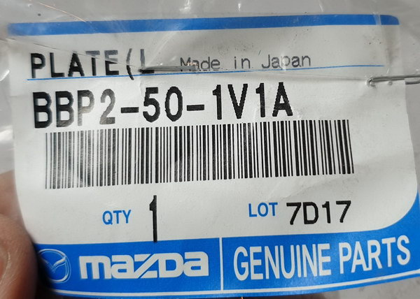 Mazda 3 III kanał powietrza lewy BBP2-50-1V1A ORG NOWY