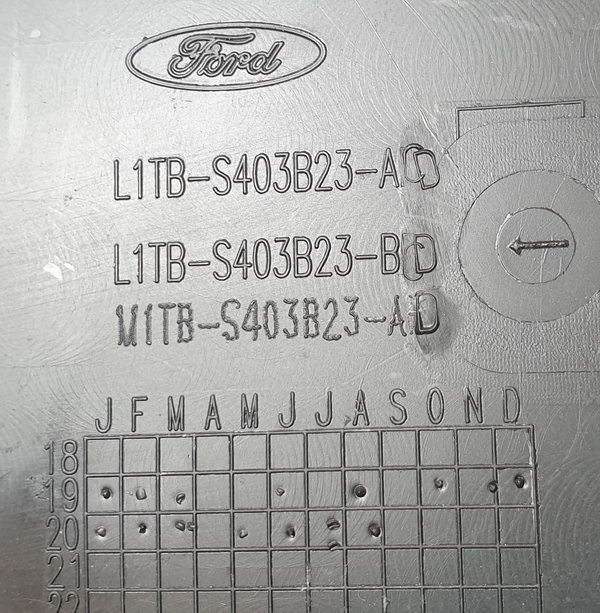 Ford Puma MK2 osłona lewa L1TB-S403B23-AD NOWY ORYGINAŁ