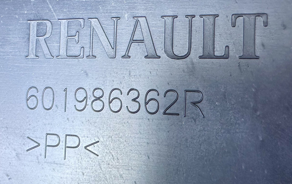 Dacia Duster I osłona kierownica powietrza 601986362R NOWY ORYGINAŁ