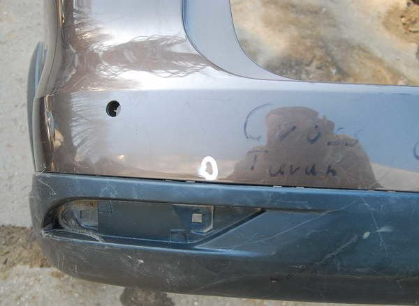 VW Touran Cross 2012 zderzak tył tylny