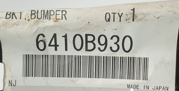 Mitusbishi ASX wspornik uchwyt zderzaka tył 6410B930