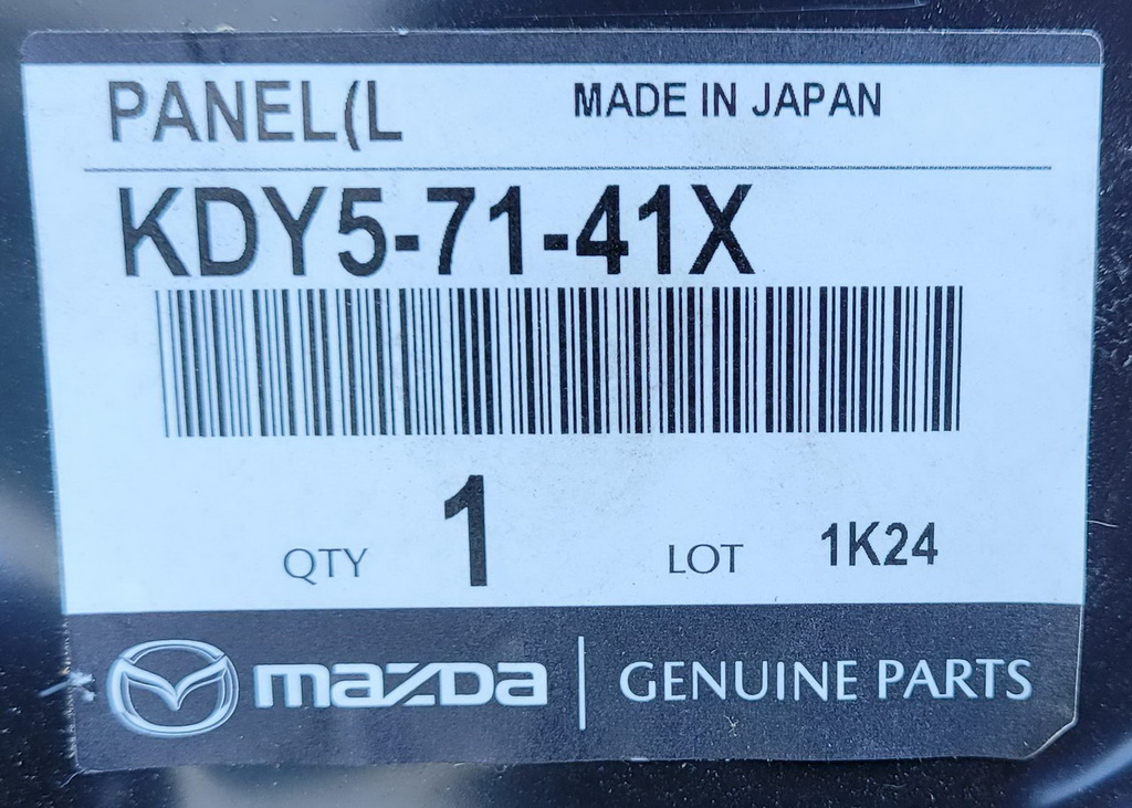 Mazda CX-5 12-17 panel tył lewy KDY5-71-41X ORG NOWY