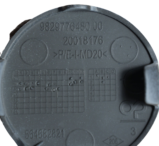 Opel Corsa F zaślepka zderzaka tył 166335751T 9829776480  ORYGINAŁ