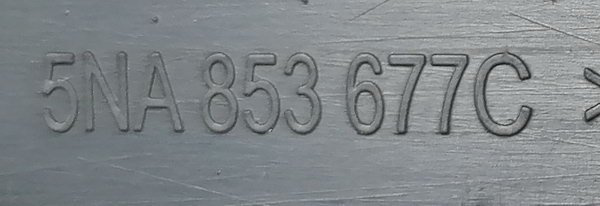 VW Tiguan II kratka przód 5NA853677C