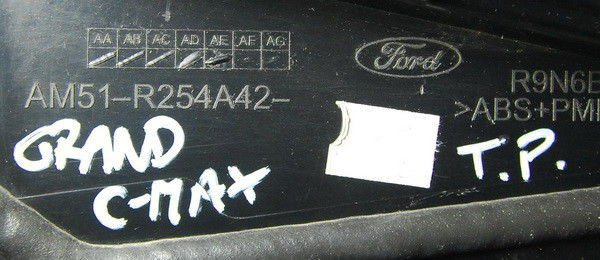 Ford C-Max listwa osłona słupka drzwi TYŁ TYLNA PRAWA