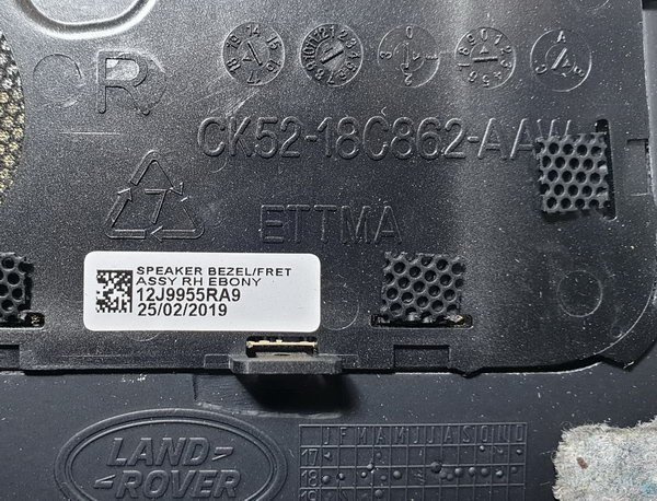 Range Rover L405 OSŁONA GŁOŚNIKA PRAWA