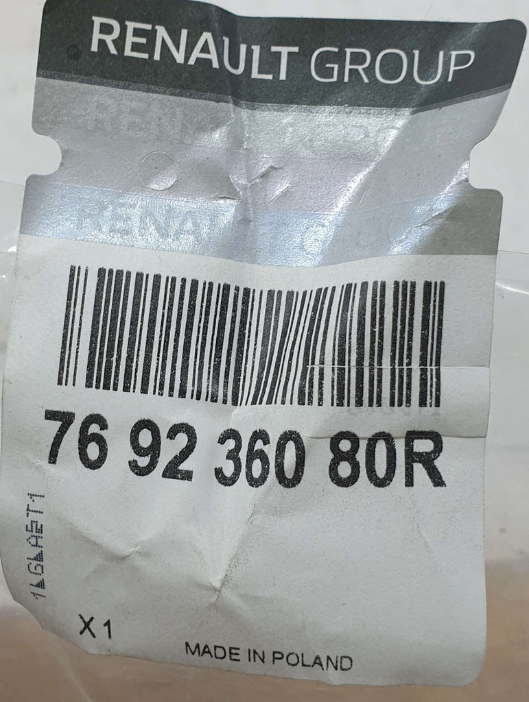 Renault Twingo III uszczelka karoseryjna drzwi tył lewa 769236080R NOWY ORYGINAŁ