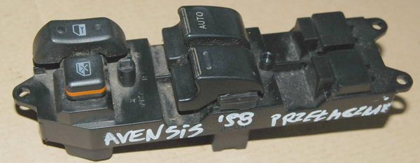 Toyota Avensis 1998 przełączniki przyciski szyb