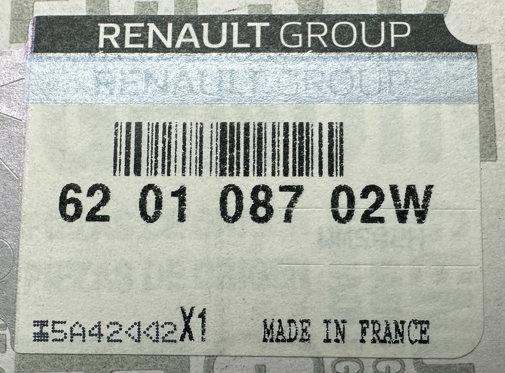 Renault Twingo III zestaw mocowań zderzaka tylnego 620108702W NOWY ORYGINAŁ