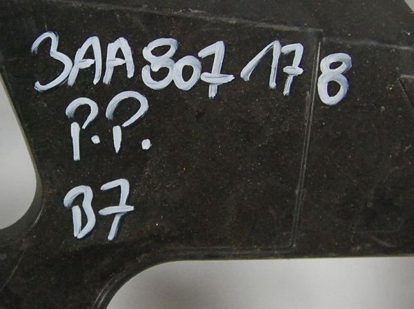 VW Passat B7 ślizg zderzaka PRZÓD PRZEDNI PRAWY 3AA807178