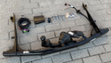 Audi A6 C8 elektryczny hak holowniczy 4K0800491H moduł wiązki śruby przycisk - ZESTAW