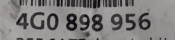 Audi A4 A5 A6 A7 elementy montażowe zderzaka 4G0898956 ORG NOWY