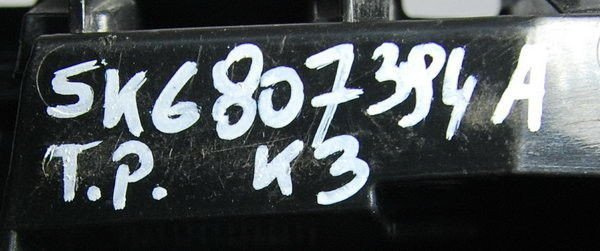 VW Golf VI ślizg uchwyt TYLNY TYŁ PRAWY 5K6807394A