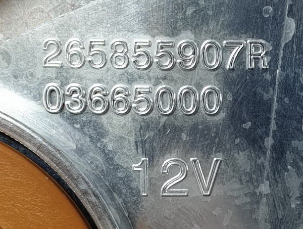 Megane IV Scenic IV lampa przeciwmgielna 265855907R