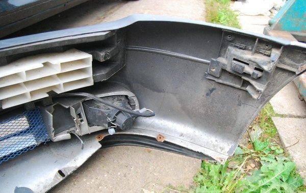 Renault Espace zderzak przód przedni halogeny