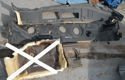 Renault Scenic II dywan na ścianę grodziową