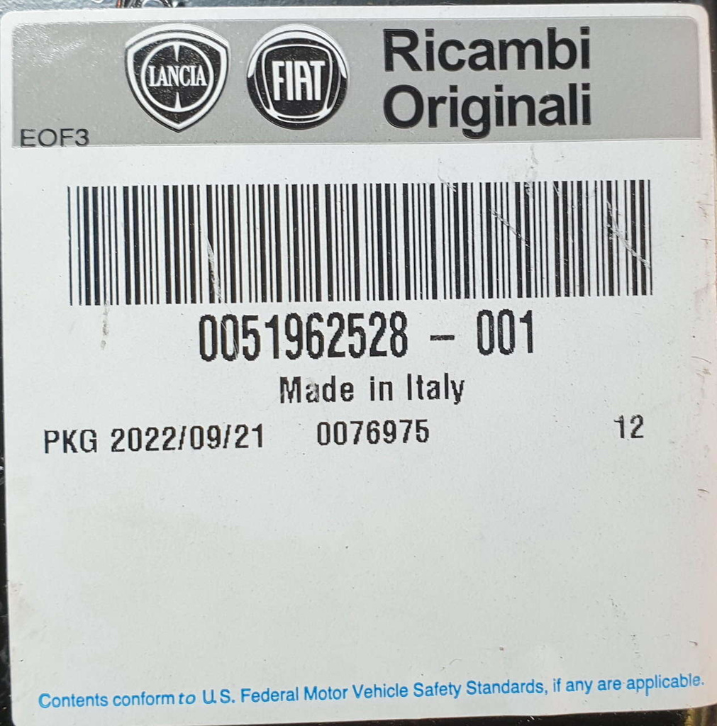 Fiat Panda III 2016- wzmocnienie tył prawe 51962528 NOWY ORYGINAŁ