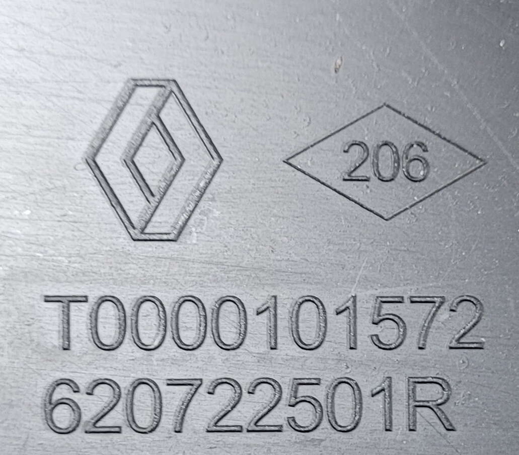 Renault Scenic III blenda listwa osłona zderzaka przód 620722501R NOWY ORYGINAŁ