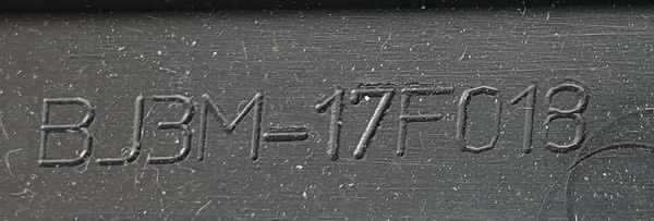Range Rover Evoque chlapacz listwa przód lewa BJ3M-17F018 ORG NOWA