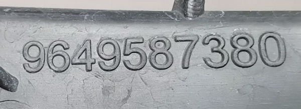 Peugeot 207 ślizg uchwyt przód przedni lewy 9649587380
