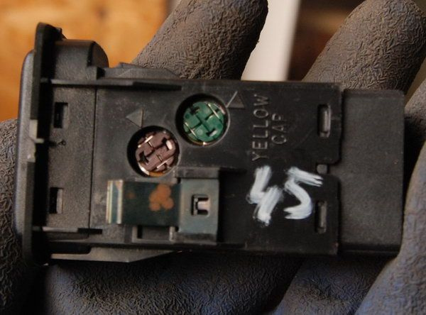 Volvo 850 przełącznik włącznik ogrzewania szyby