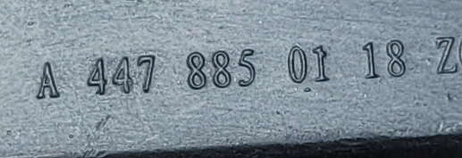 Mercedes 447 wspornik zderzak przód lewy A4478850118 ORYGINAŁ