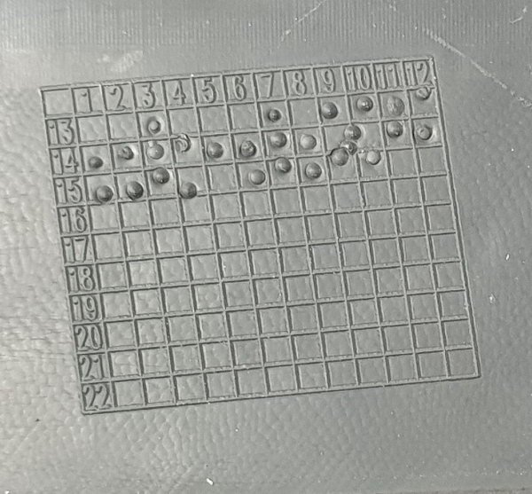 Mercedes GLA AMG W156 kratka dyfuzor tył A1568852825