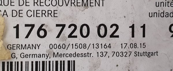 Mercedes A w176 trójkąt głośnik osłona lusterka prawa NOWA