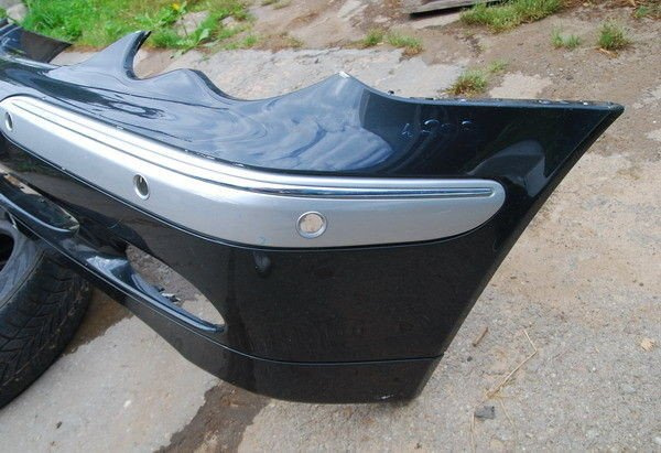 Mercedes W203 zderzak przód przedni