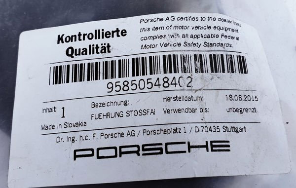 Porsche Cayenne 958 ślizg tył prawy 95850548402