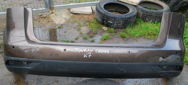 VW Touran Cross 2012 zderzak tył tylny