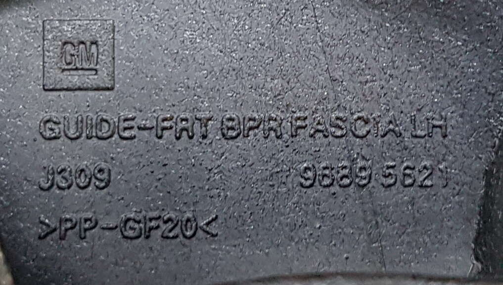 Chevrolet Orlando 2011- prowadnica ślizg przód lewy 95182785 NOWY ORYGINAŁ