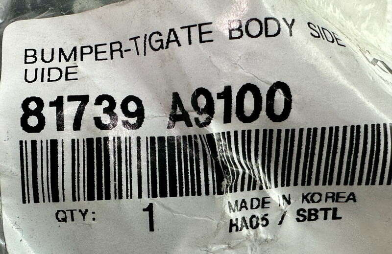 Kia Sorento odbój klapy tylnej 81739A9100 81739-A9100 NOWY ORYGINAŁ