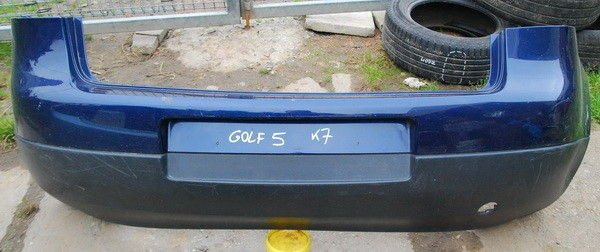 VW Golf 5 V zderzak tył tylny