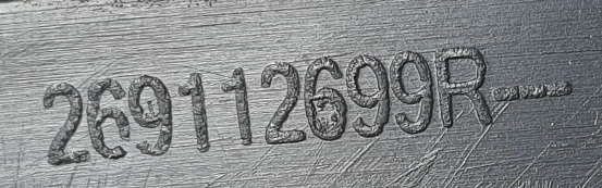 Trafic III Vivaro mocowanie halogenu prawe 269112699R