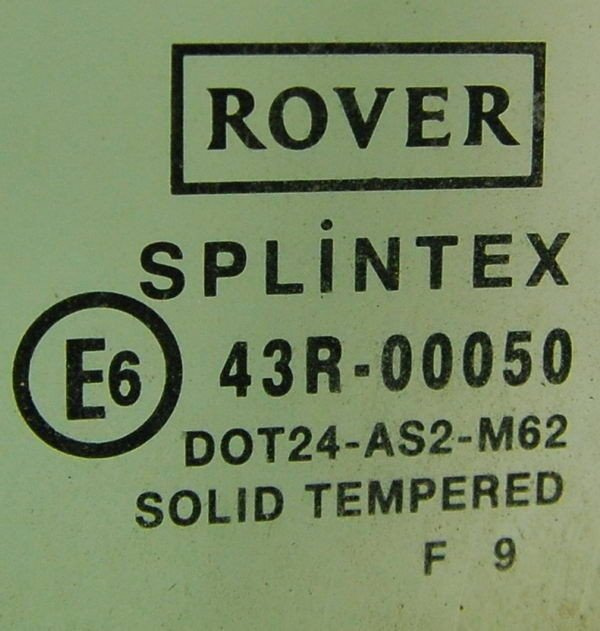 Rover 75 '99 szyba PRZEDNIA LEWA