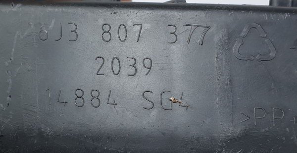 SEAT IBIZA IV Ślizg  tył lewy 6J3807378 