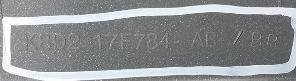 Range Rover Evoque listwa tył K8D2-17F784-AB