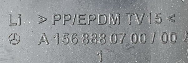 Mercedes GLA W156 kierownica powietrza LEWA A1568880700 ORG