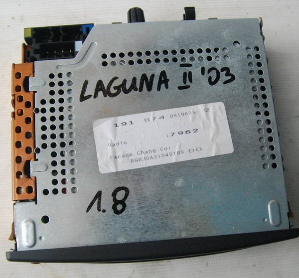 Renault Laguna II radio CD 8200247962
