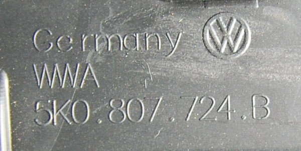 VW Golf VI ślizg uchwyt PRZEDNI PRAWY 5K0807724B